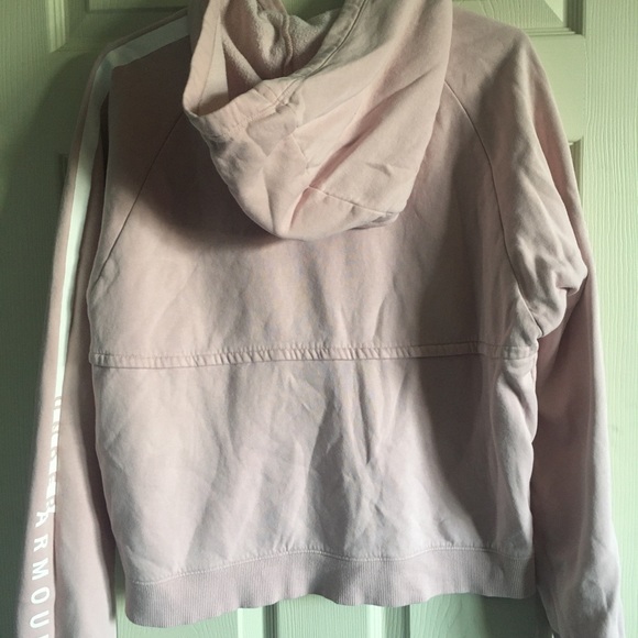 Pink active crop top sweater - Picture 2 of 6